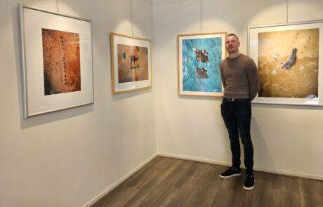 Erik Krugers in kunstuitleen Gouda